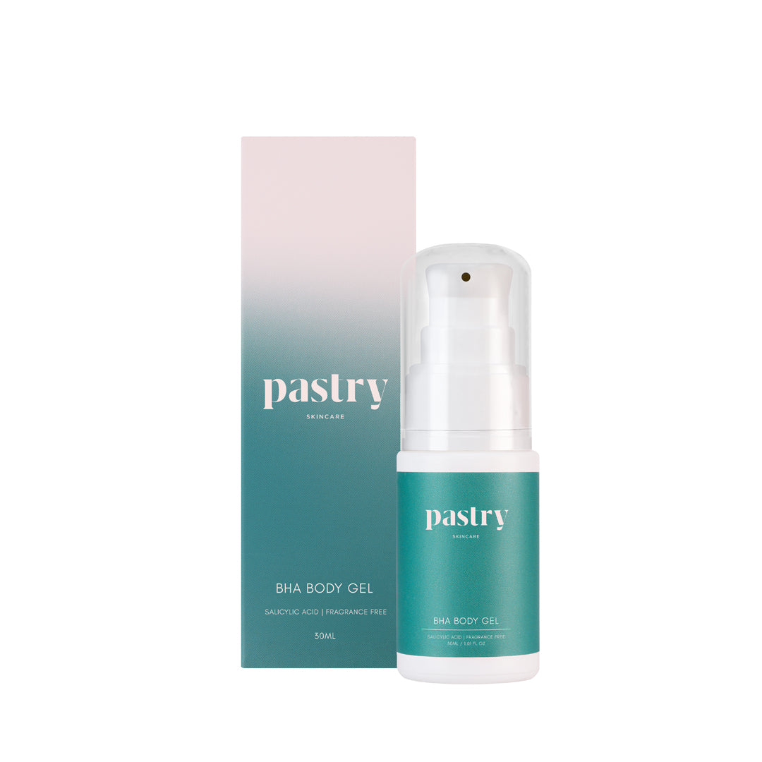 BHA Body Gel Serum | Salicylic Acid for Body Acne – Pastry Skincare